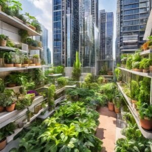 vertical farming in urban city